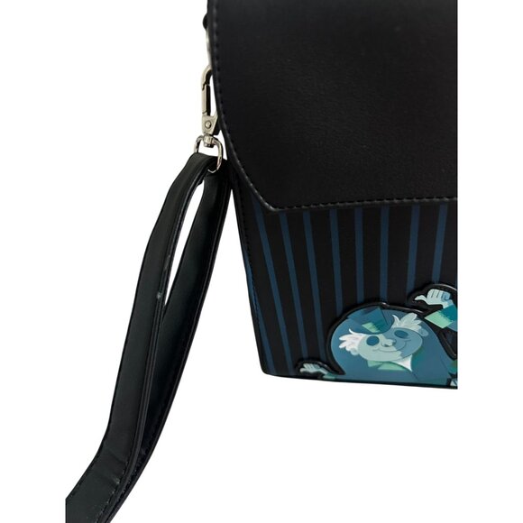 LOUNGEFLY Disney Haunted Mansion Hitchhiking Ghosts Crossbody Bag - Picture 7 of 10